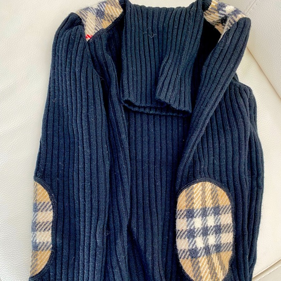 Burberry Sweaters - Burberry patch wool turtleneck